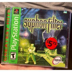 Syphon Filter (Sony PlayStation 1, 1999) PS1 GREATEST HITS GREEN LABEL SEALED